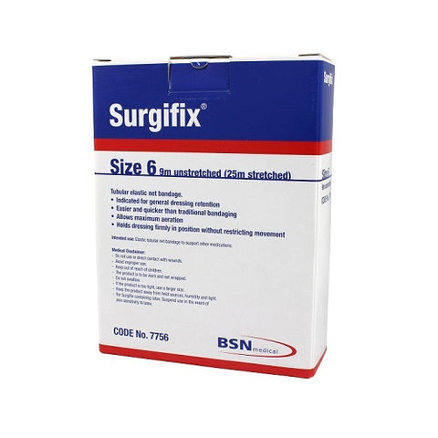 Surgifix Tubular Elastic Net Bandage Size 6 (56mm x 25m)