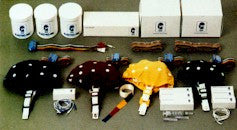 Electrocap System III surgical style with added supplies